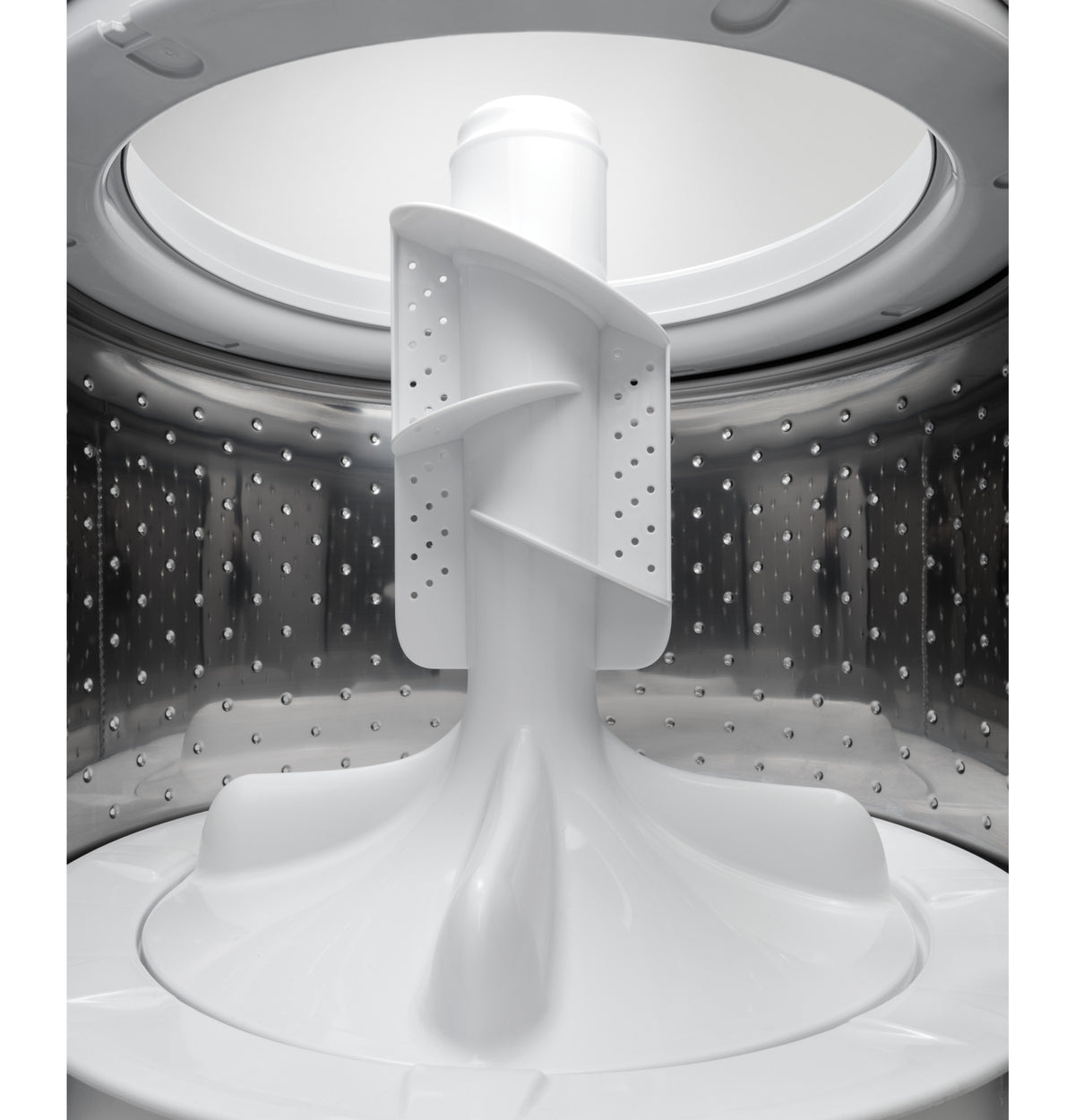 GE 4.0 cu. ft. Capacity Washer with Stainless Steel Basket and Water Level Control (GTW325ASWWW)