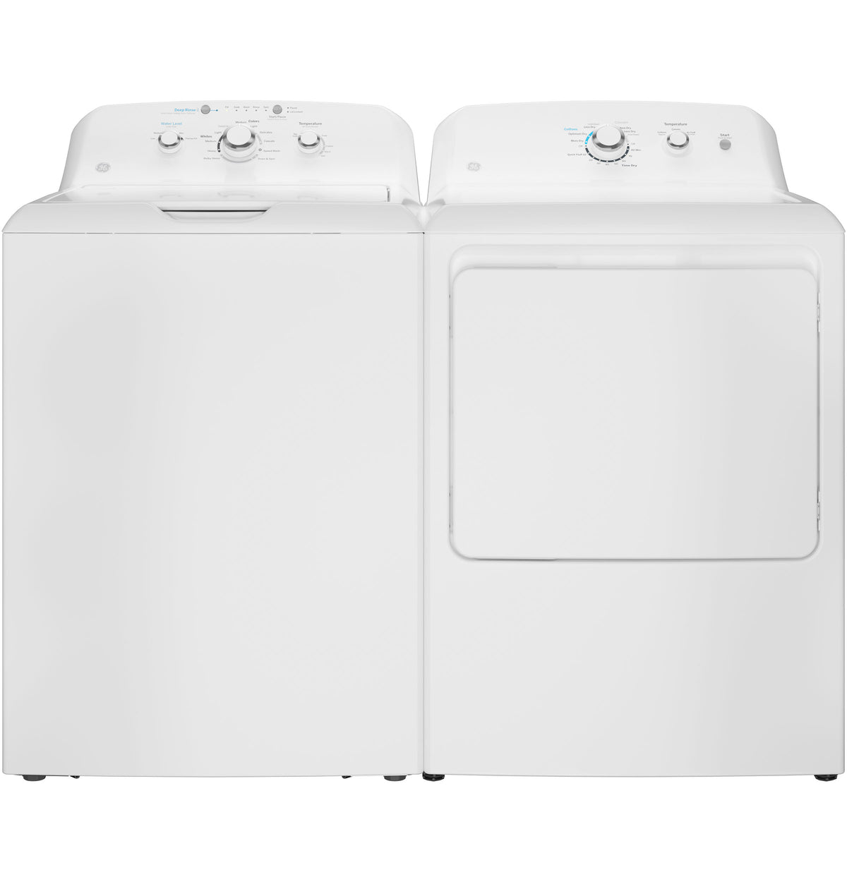 GE 4.0 cu. ft. Capacity Washer with Stainless Steel Basket and Water Level Control (GTW325ASWWW)