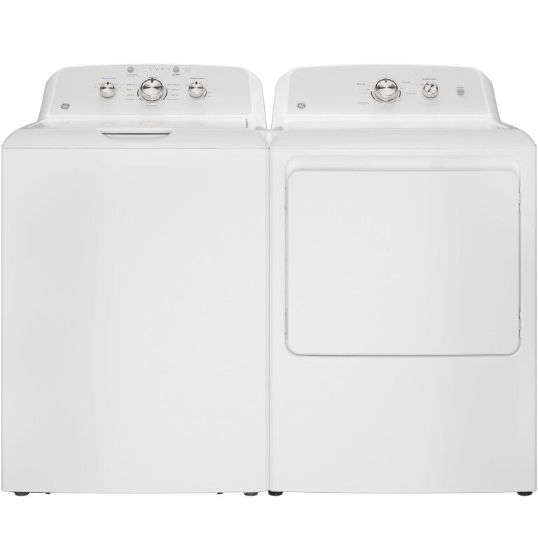 GE 4.3 cu. ft. Capacity Washer with Stainless Steel Basket,Cold Plus and Water Level Control (GTW385ASWWS)