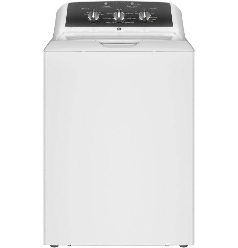 GE 4.3 cu. ft. Capacity Washer with Stainless Steel Basket,5-yr Limited Warranty (GTW525ACWWB)