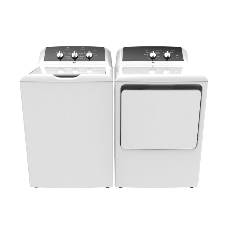 GE 4.3 cu. ft. Capacity Washer with Stainless Steel Basket,5-yr Limited Warranty (GTW525ACWWB)