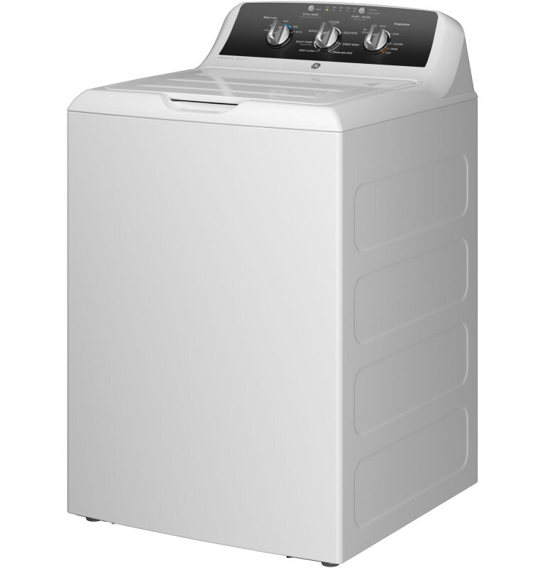 GE 4.3 cu. ft. Capacity Washer with Stainless Steel Basket,5-yr Limited Warranty (GTW525ACWWB)