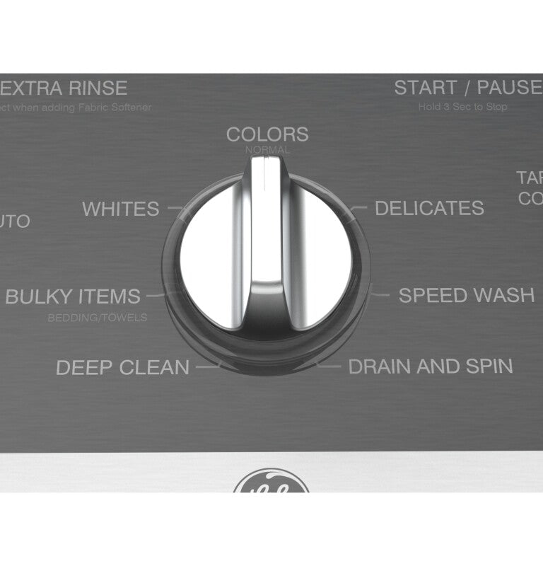 GE 4.3 cu. ft. Capacity Washer with Stainless Steel Basket,5-yr Limited Warranty (GTW525ACWWB)