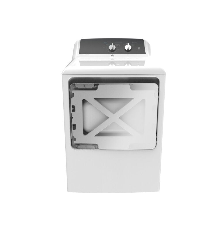 GE 4.3 cu. ft. Capacity Washer with Stainless Steel Basket,5-yr Limited Warranty (GTW525ACWWB)