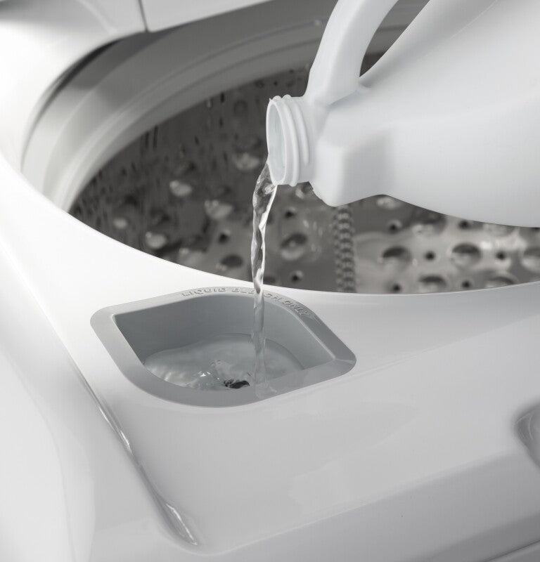 GE 4.3 cu. ft. Capacity Washer with Stainless Steel Basket,5-yr Limited Warranty (GTW525ACWWB)