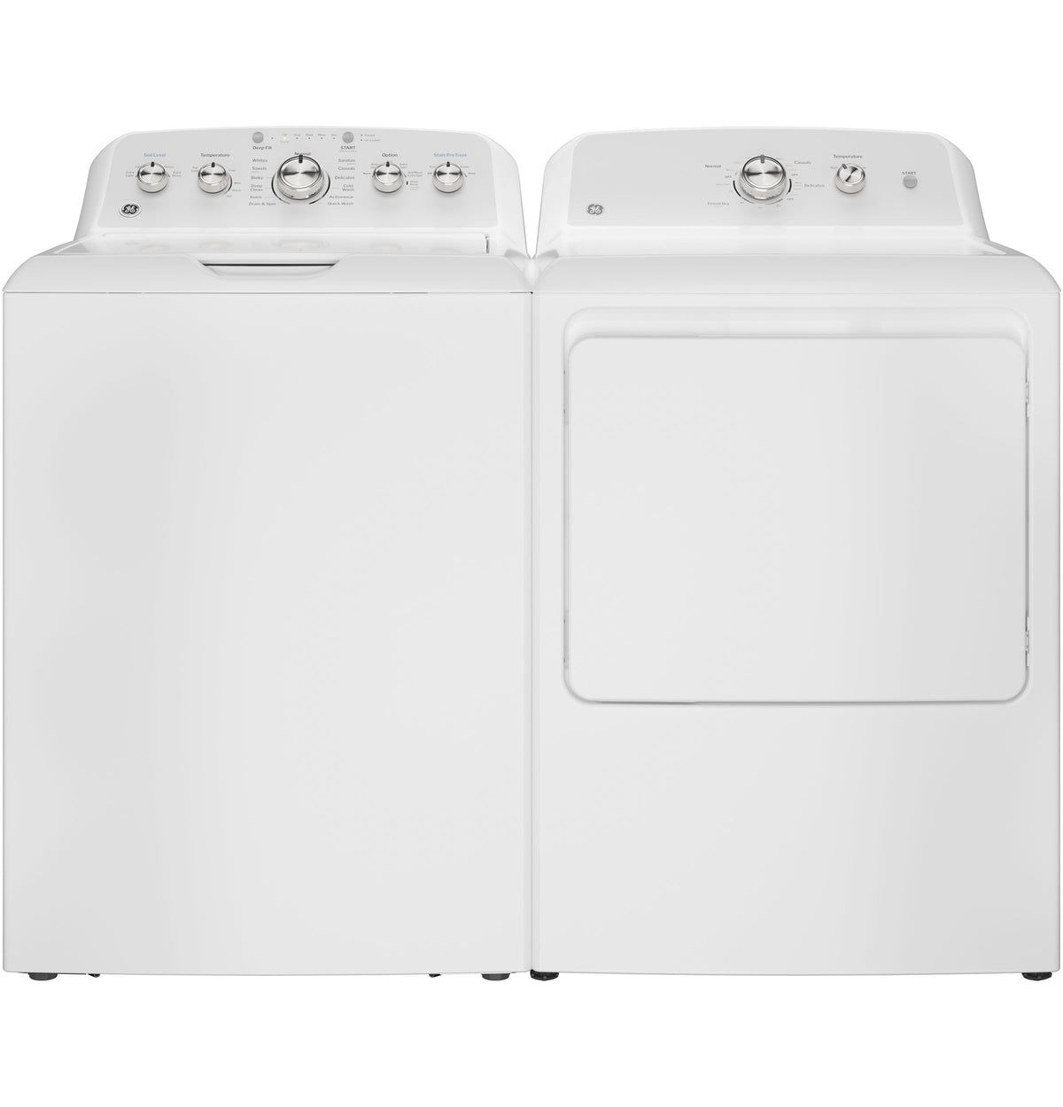 GE 6.2 cu. ft. Capacity Electric Dryer with Up To 120 ft. Venting and Shallow Depth (GTX38EASWWS)