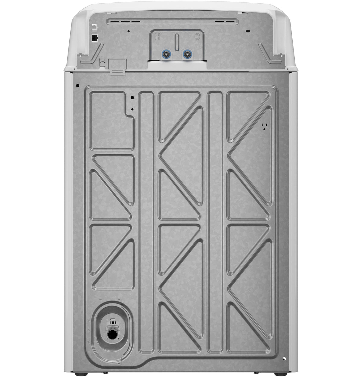 Hotpoint 4.0 Cu. Ft. Capacity Washer With Stainless Steel Basket,cold Plus And Water Level Control (HTW265ASWWW)