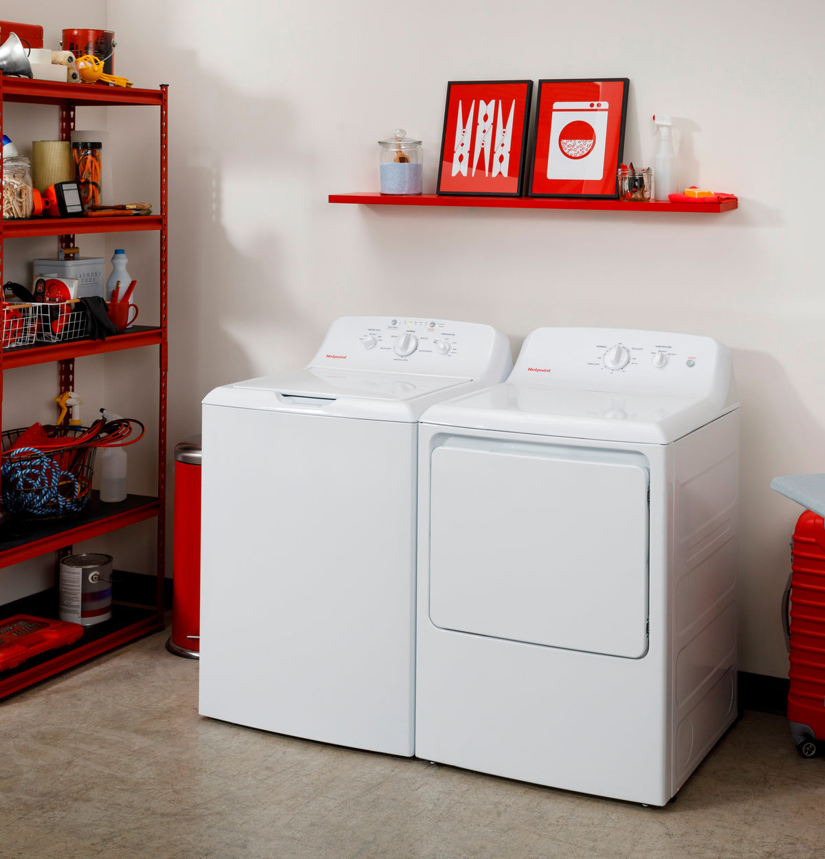 Hotpoint 4.0 Cu. Ft. Capacity Washer With Stainless Steel Basket,cold Plus And Water Level Control (HTW265ASWWW)