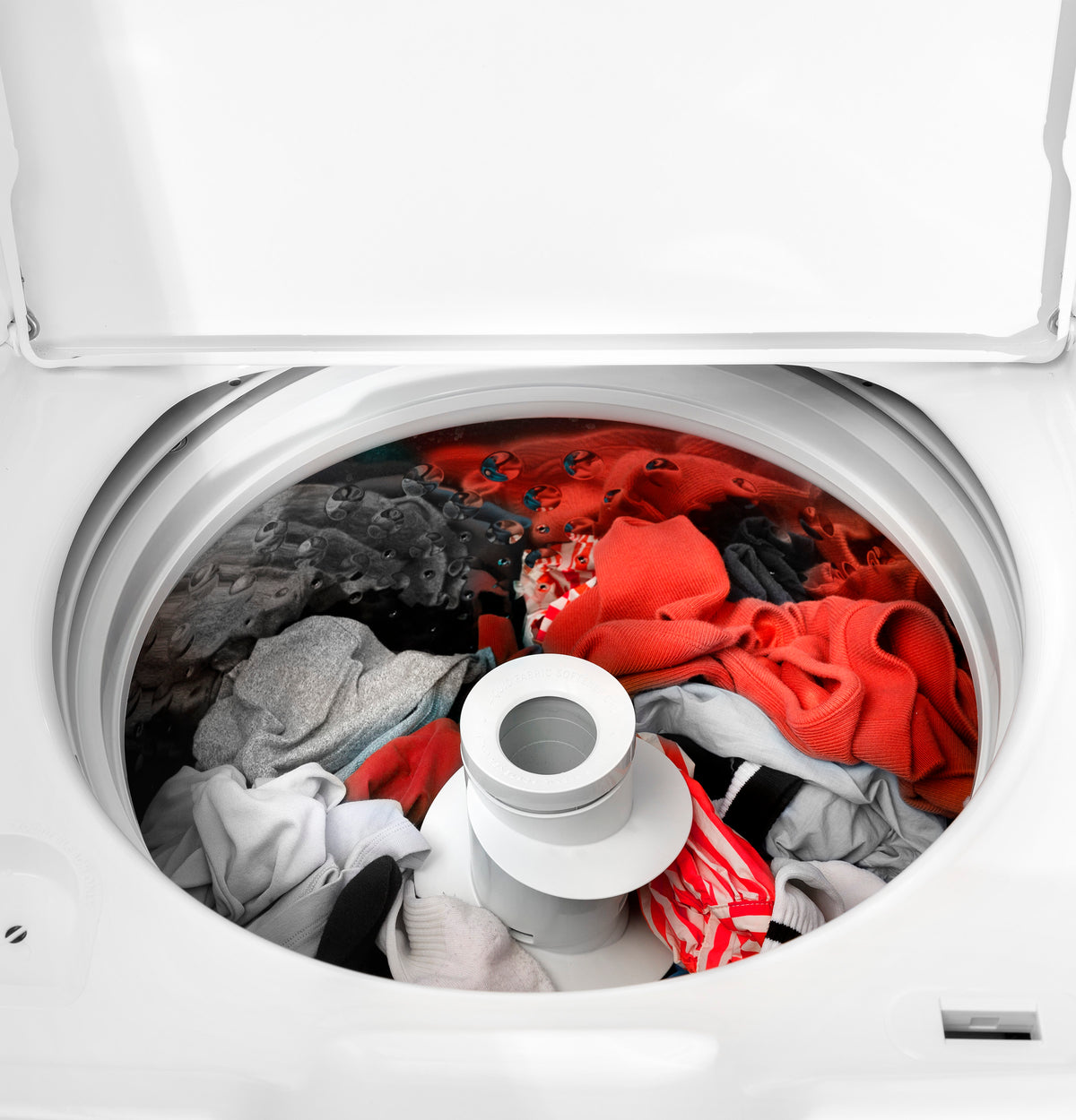 Hotpoint 4.0 Cu. Ft. Capacity Washer With Stainless Steel Basket,cold Plus And Water Level Control (HTW265ASWWW)