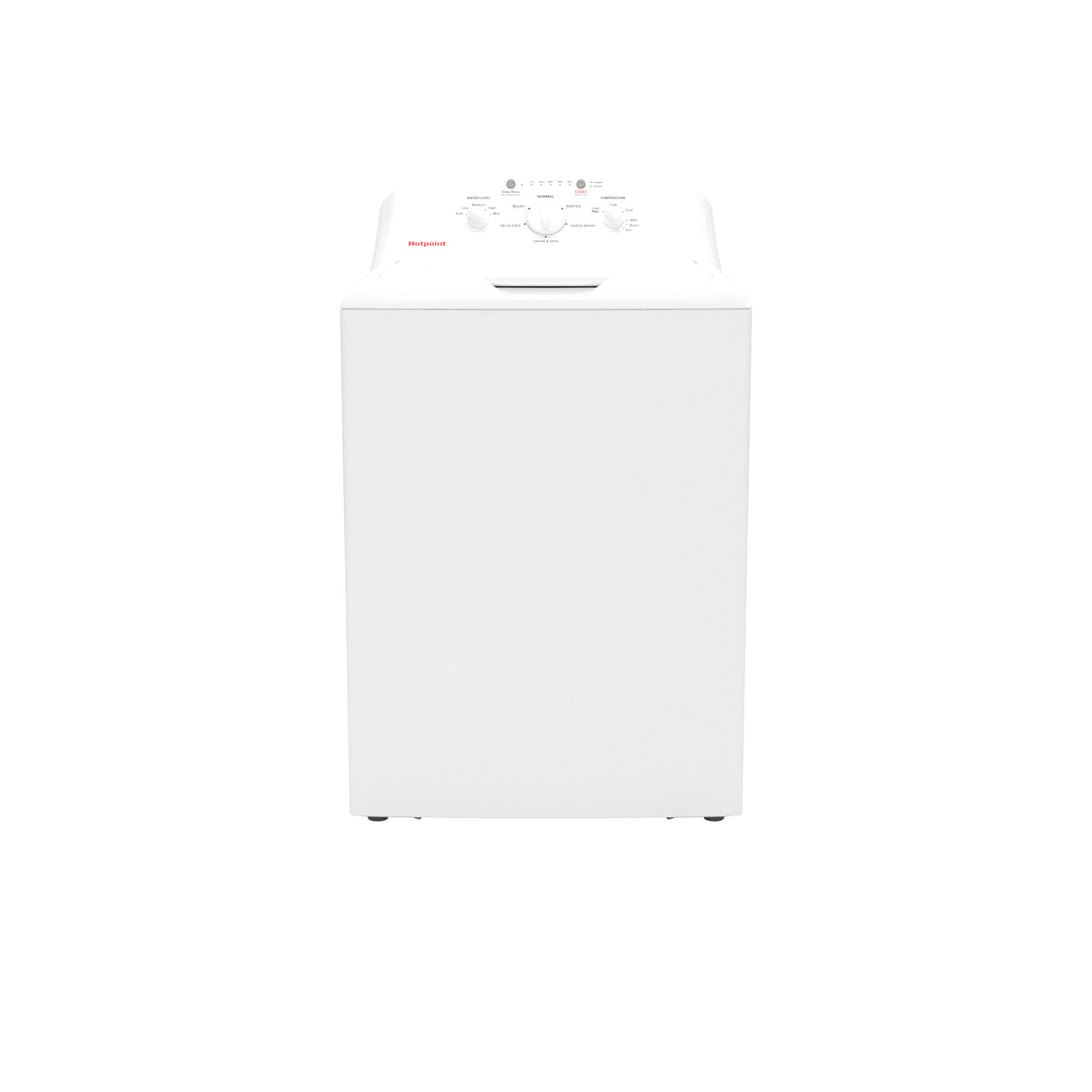 Hotpoint 4.0 Cu. Ft. Capacity Washer With Stainless Steel Basket,cold Plus And Water Level Control (HTW265ASWWW)