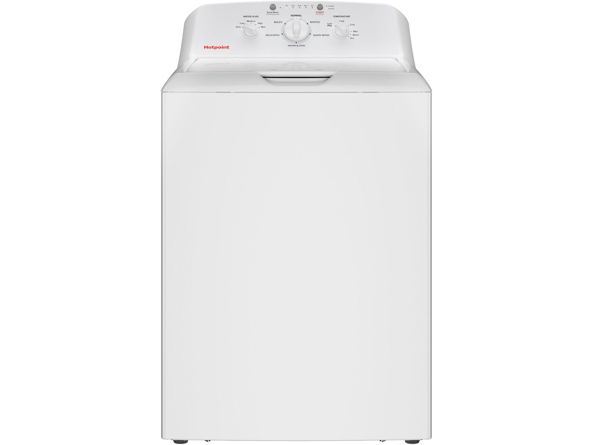 Hotpoint 4.0 Cu. Ft. Capacity Washer With Stainless Steel Basket,cold Plus And Water Level Control (HTW265ASWWW)