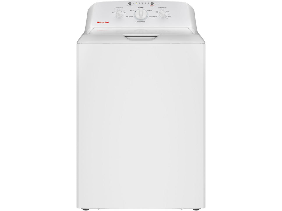 Hotpoint 4.0 Cu. Ft. Capacity Washer With Stainless Steel Basket,cold Plus And Water Level Control (HTW265ASWWW)