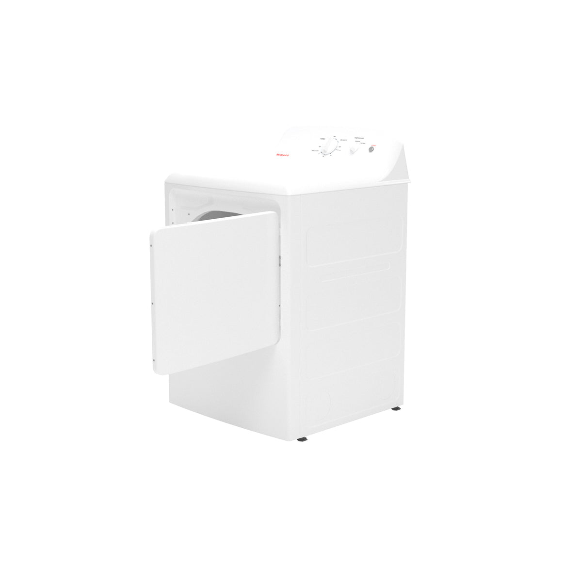 Hotpoint 6.2 Cu. Ft. Capacity Electric Dryer With Up To 120 Ft. Venting And Shallow Depth (HTX26EASWWW)