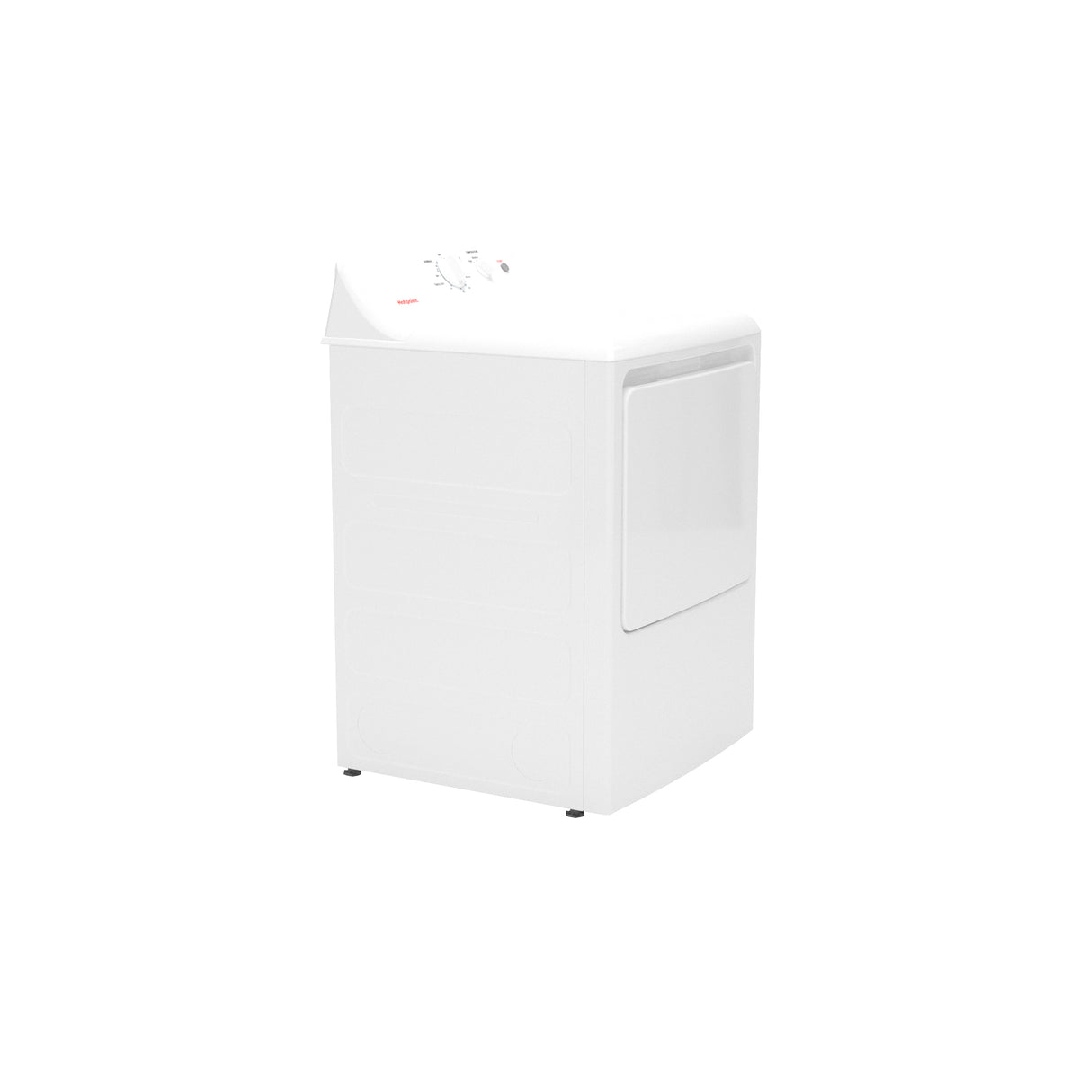 Hotpoint 6.2 Cu. Ft. Capacity Electric Dryer With Up To 120 Ft. Venting And Shallow Depth (HTX26EASWWW)