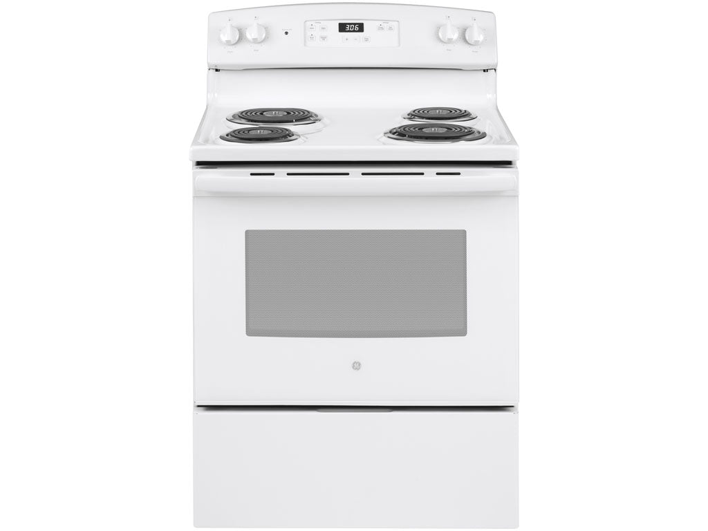 GE 30" Free-Standing Electric Range (JBS360DMWW)