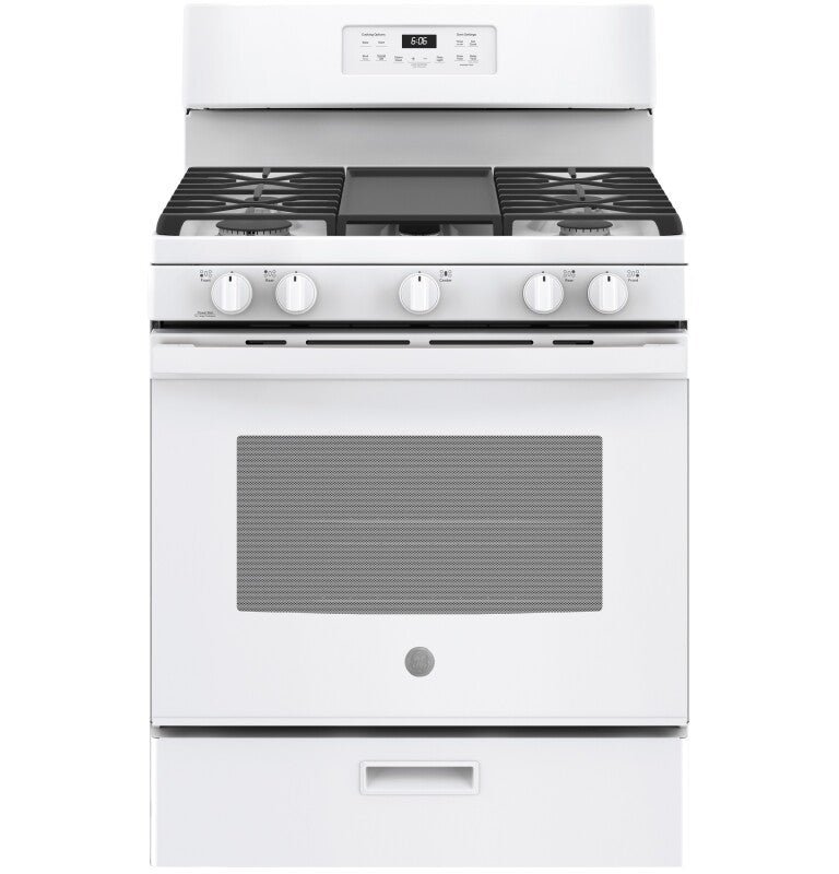 GE 30" Free-Standing Gas Range (JGBS66DEKWW)