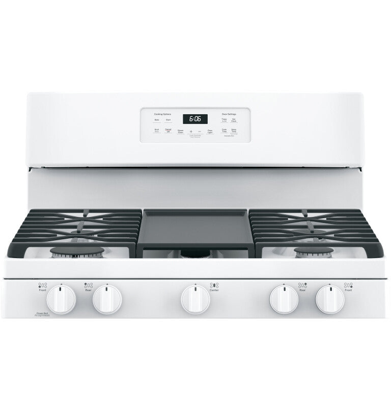 GE 30" Free-Standing Gas Range (JGBS66DEKWW)