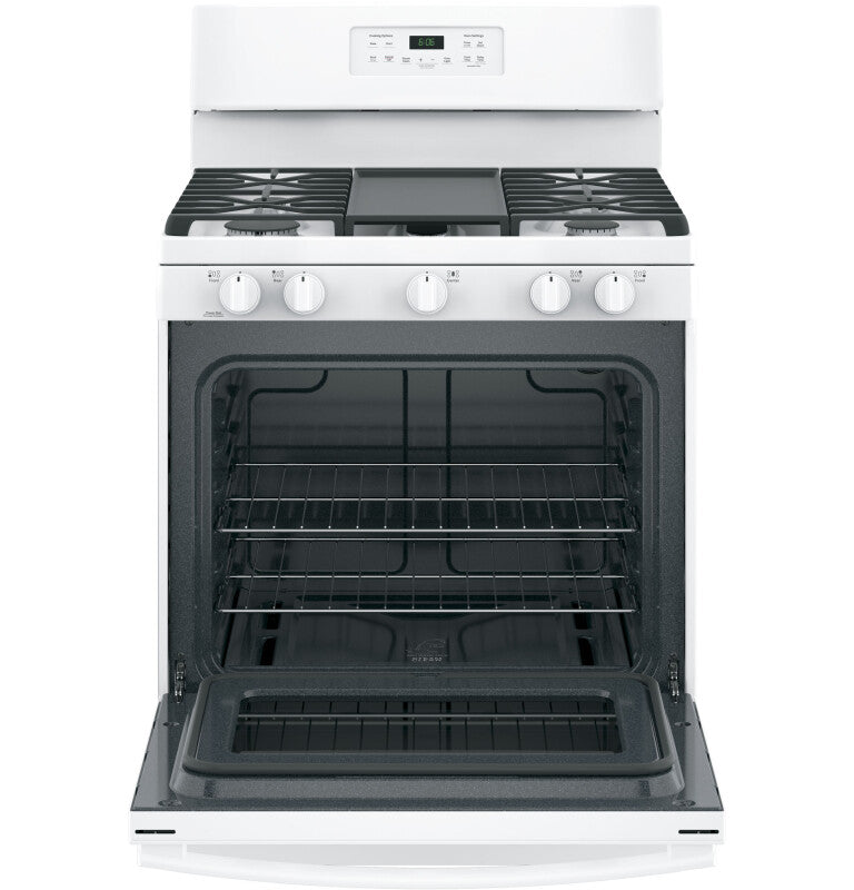 GE 30" Free-Standing Gas Range (JGBS66DEKWW)
