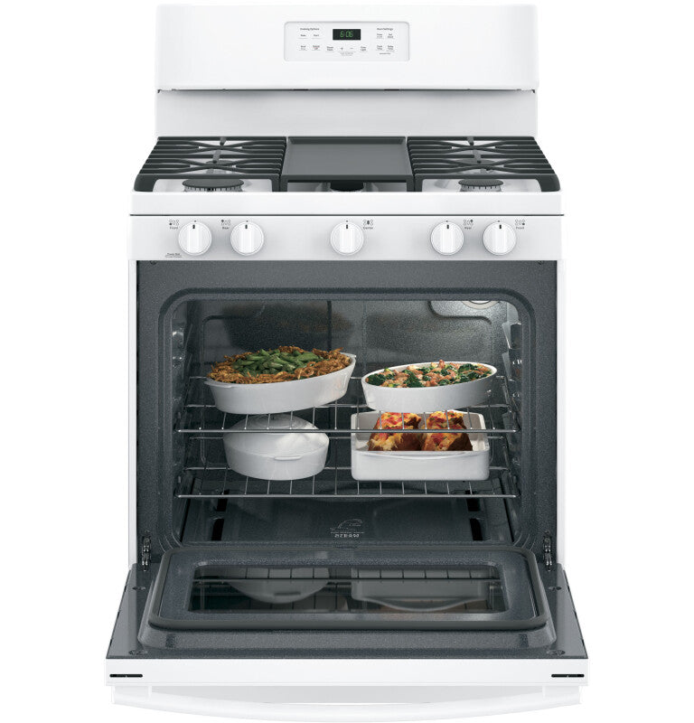 GE 30" Free-Standing Gas Range (JGBS66DEKWW)