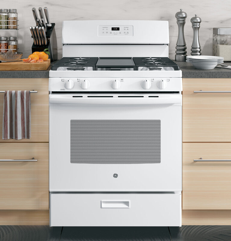 GE 30" Free-Standing Gas Range (JGBS66DEKWW)