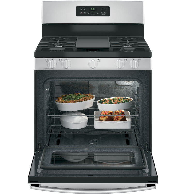 GE 30" Free-Standing Gas Range (JGBS66REKSS)