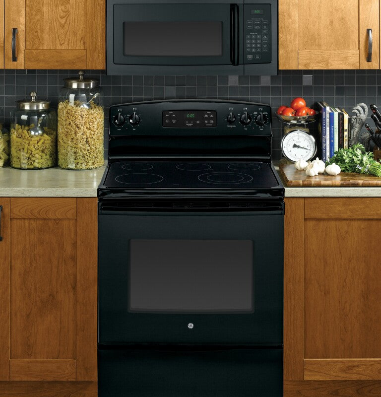 GE 1.6 Cu. Ft. Over-the-Range Microwave Oven (JVM3160DFBB)