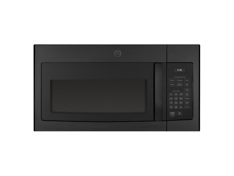 GE 1.6 Cubic Foot Over-the-Range Microwave Black