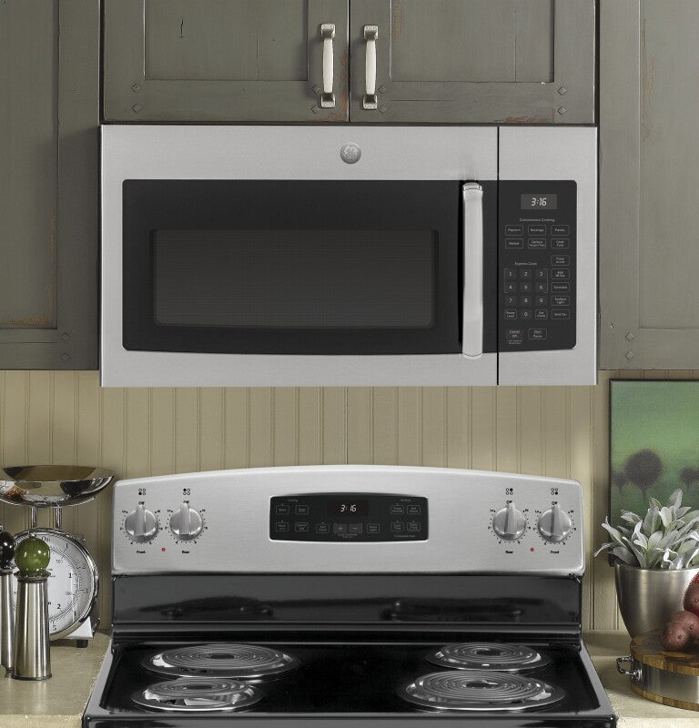GE 1.6 Cu. Ft. Over-the-Range Microwave Oven (JVM3160RFSS)