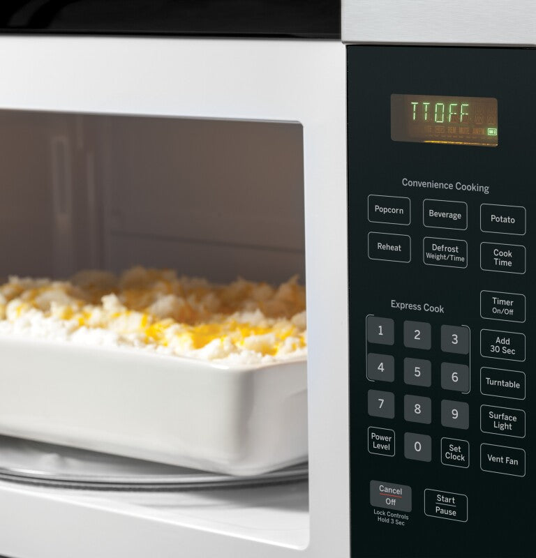 GE 1.6 Cu. Ft. Over-the-Range Microwave Oven (JVM3160RFSS)