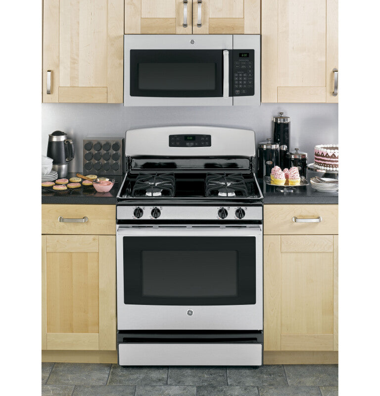 GE 1.6 Cu. Ft. Over-the-Range Microwave Oven (JVM3160RFSS)