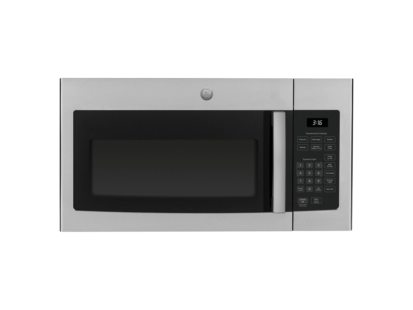 GE 1.6 Cubic Foot Over-the-Range Microwave Stainless Steel