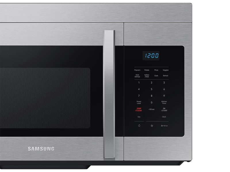 Samsung 300 CFM Hood Ventilation, Auto Cook, 1.6 cu.ft. (ME16A4021AS) Microwave