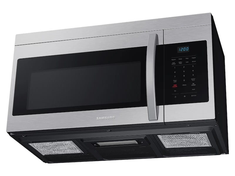 Samsung 300 CFM Hood Ventilation, Auto Cook, 1.6 cu.ft. (ME16A4021AS) Microwave