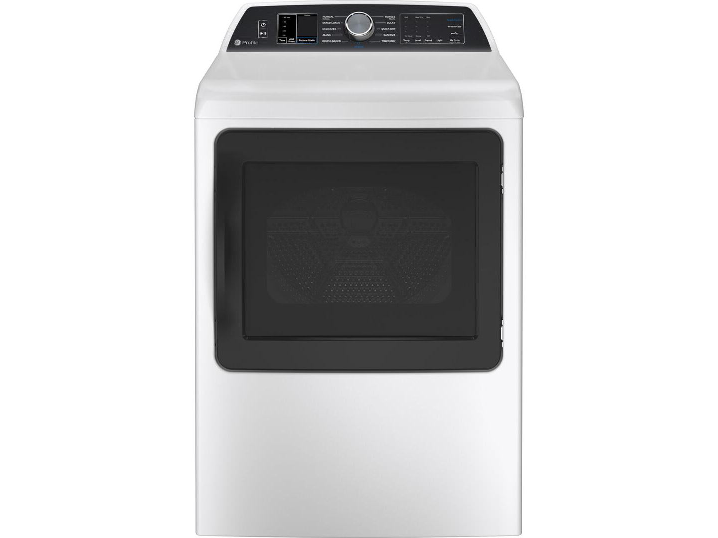 GE PROFILE 7.4 Cubic Foot Front Load Electric Dryer with Wi-Fi Enabled
