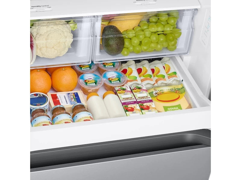 Samsung 30" & External Water Dispenser, Auto Ice Maker, 22 cu.ft. (RF22A4221SR) Refrigerator