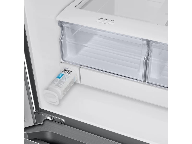 Samsung 30" & External Water Dispenser, Auto Ice Maker, 22 cu.ft. (RF22A4221SR) Refrigerator