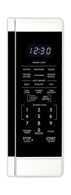 Sharp 1.4 Cu. Ft. 1100w White Countertop Microwave Oven (SMC1461KW)