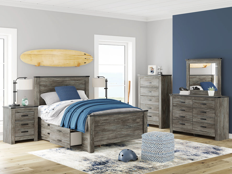 Frandern Twin over Twin Loft Bed