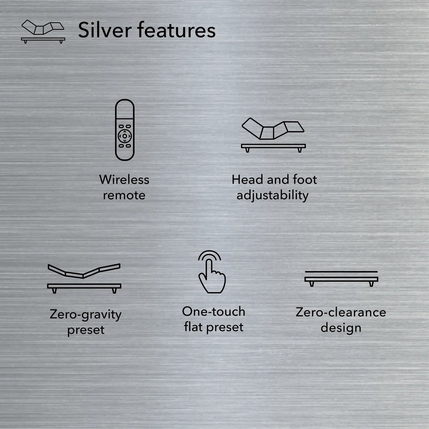 Baselogic Silver Adjustable Base